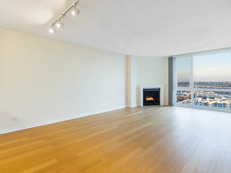 Living Room and Dining Room with Hard Surface Flooring
