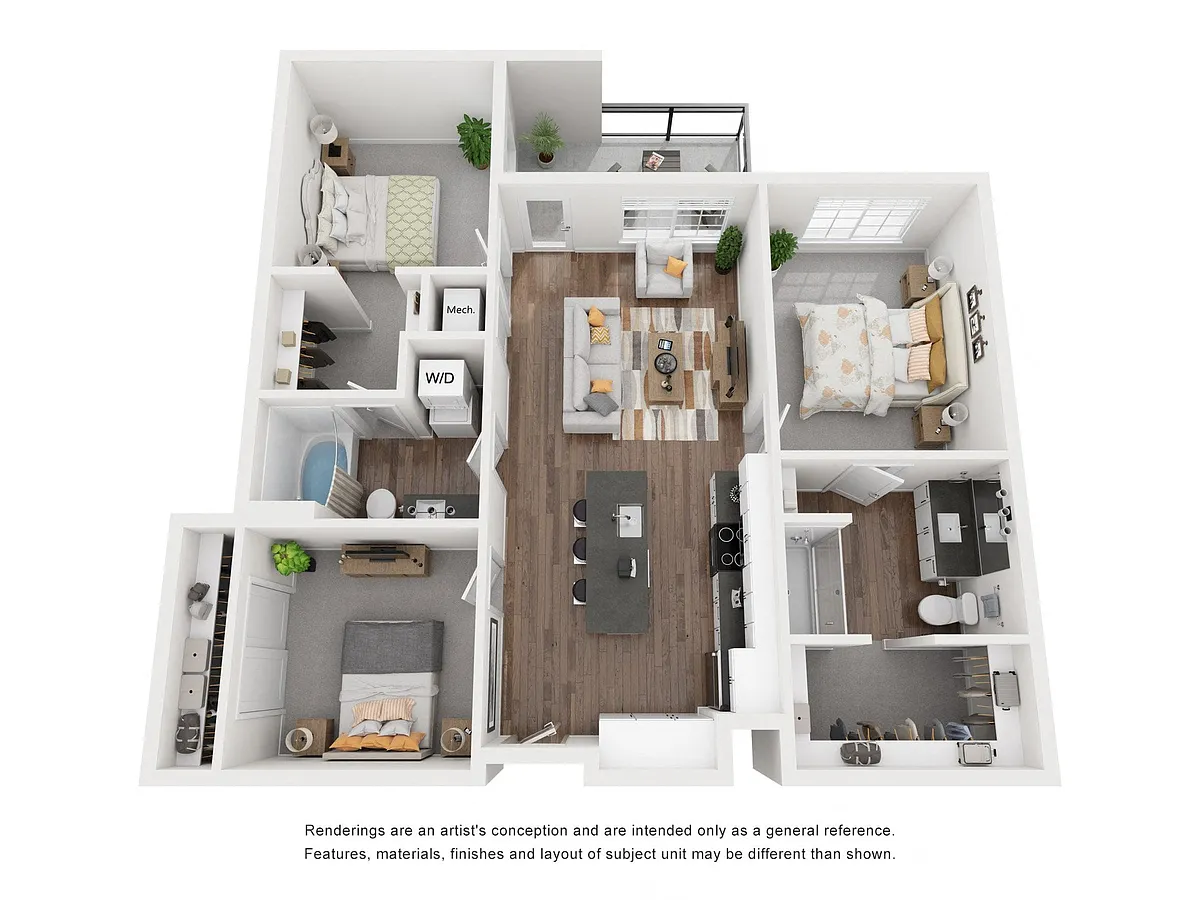 Floor plan The Broadway