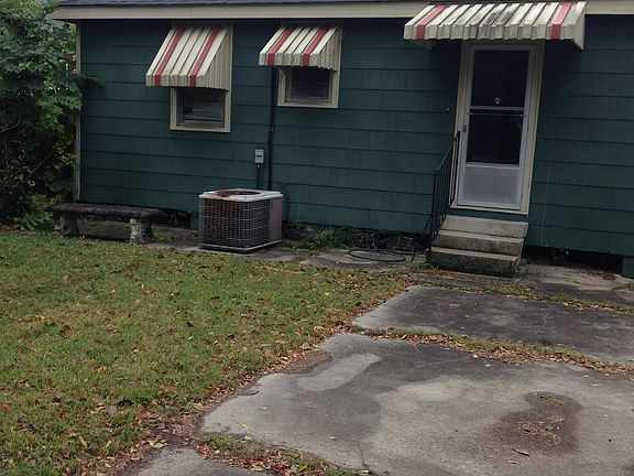 Rear of home