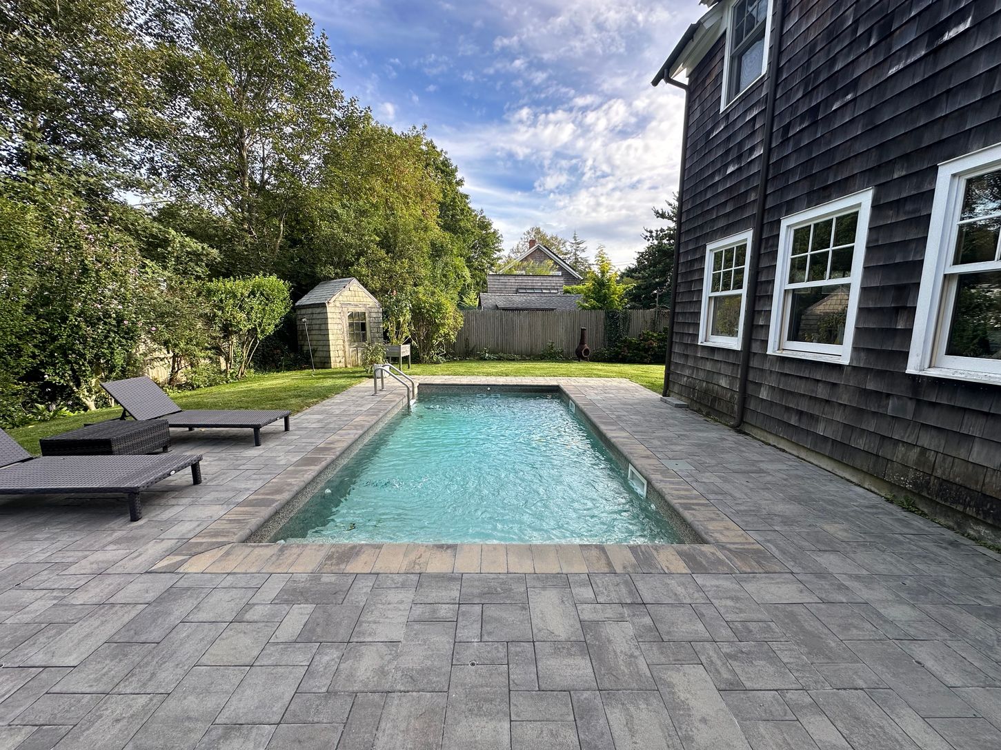 Pool and surroundings