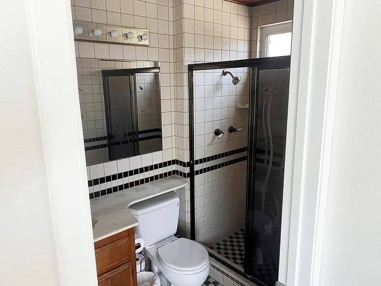 Master bedroom shower.