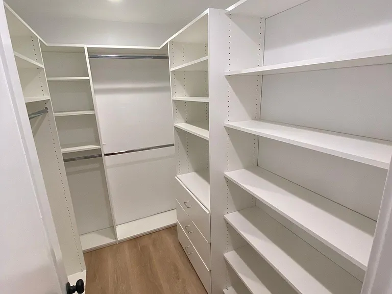 Master closet