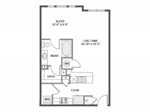 Floor plan E1