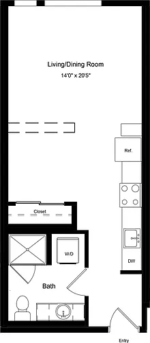 Floor plan S1(A)