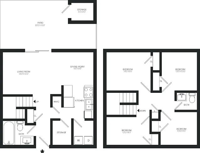 Lakeview Apartments & Townhomes — Photo 16