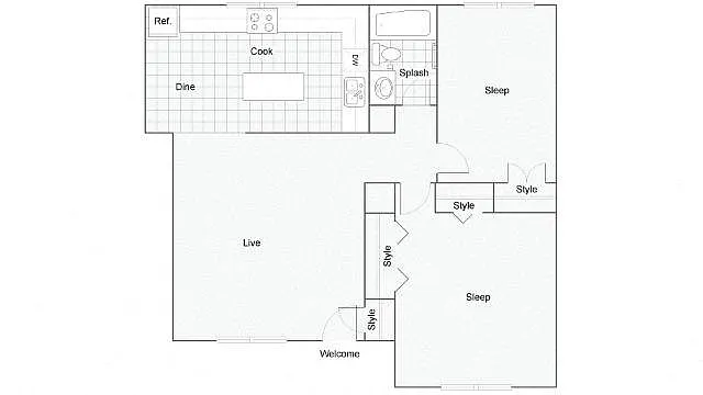 Floor plan 21A