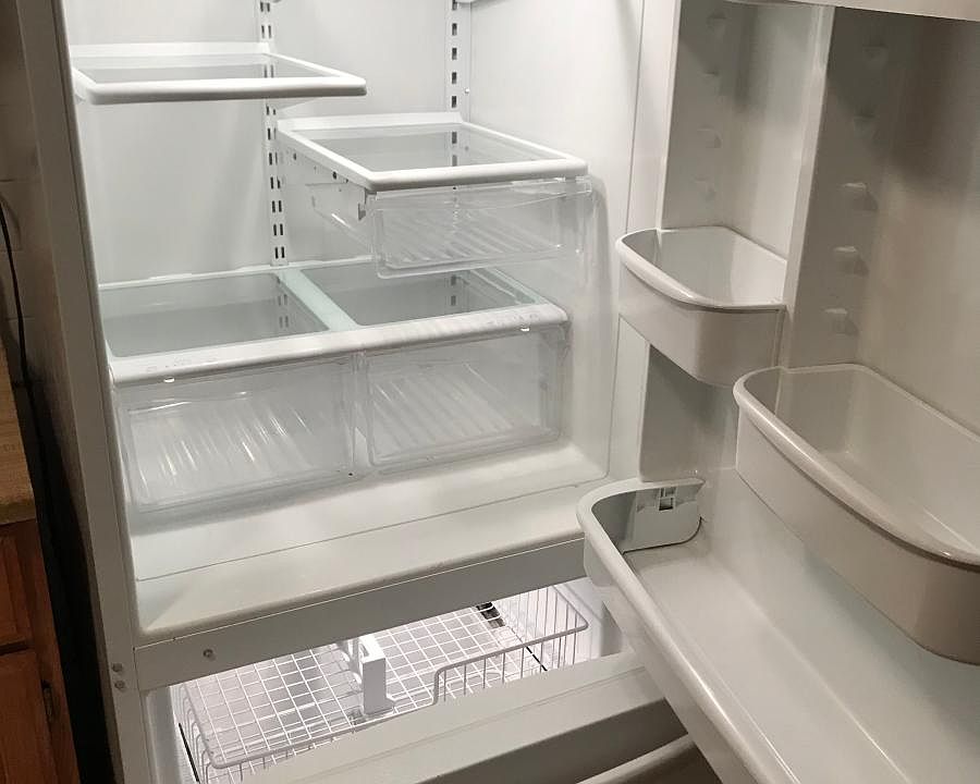 New Bottom Freezer Fridge & New Stove