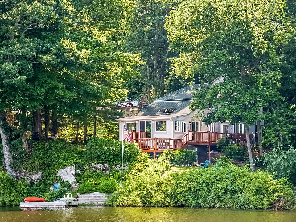 Front view from Lake