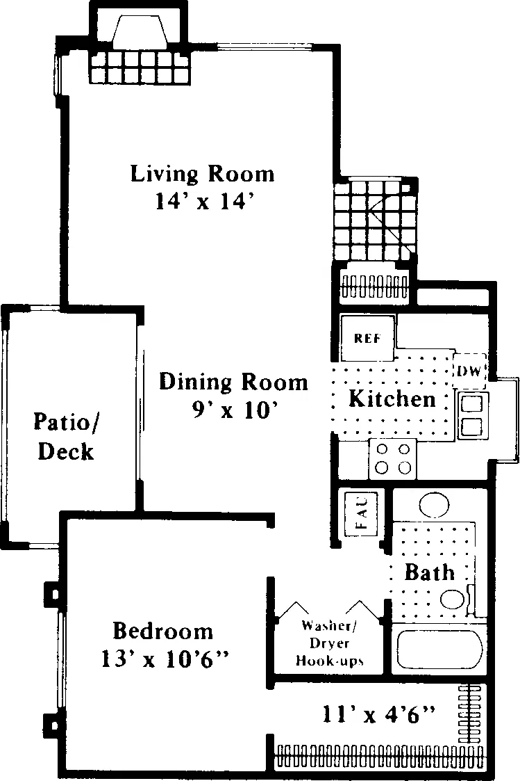 Floor plan Almondwood