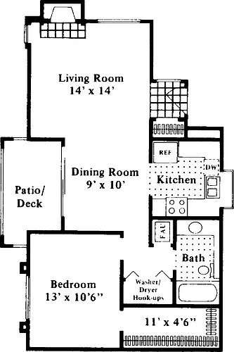 Floor plan Almondwood