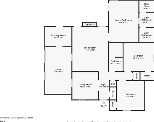 2nd image of 3244 Hillcrest Ln