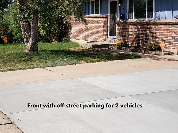 2 off-street parking spots