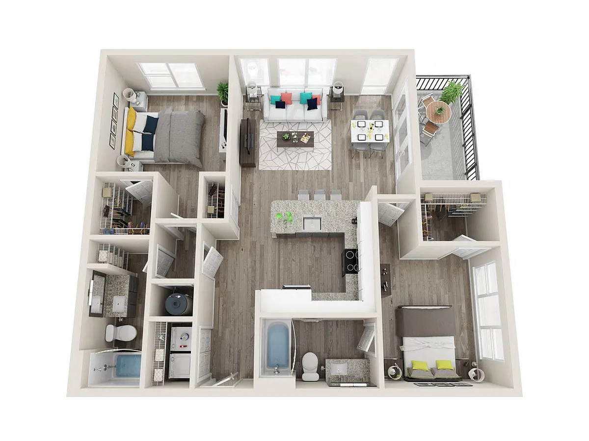 Floor plan B2