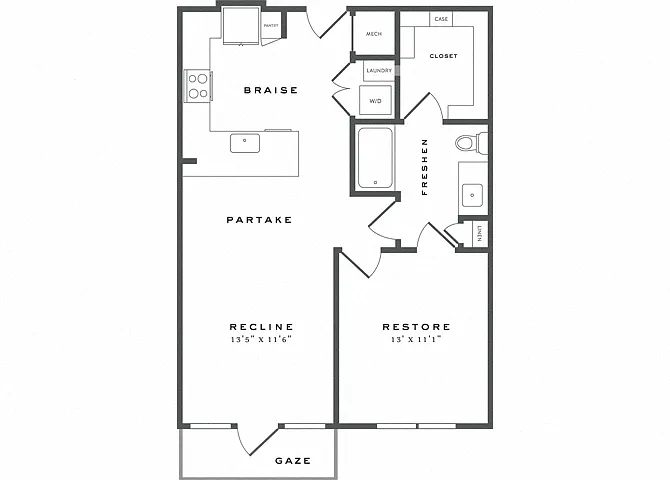 Floor plan A3