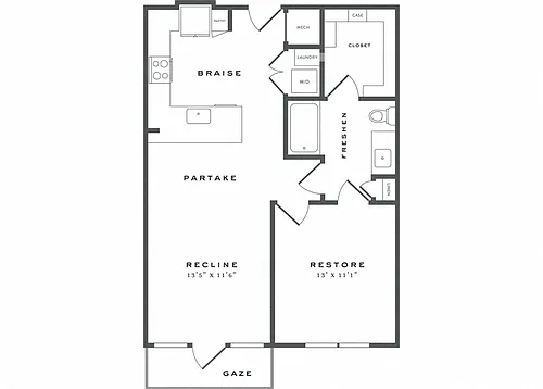 Floor plan A3
