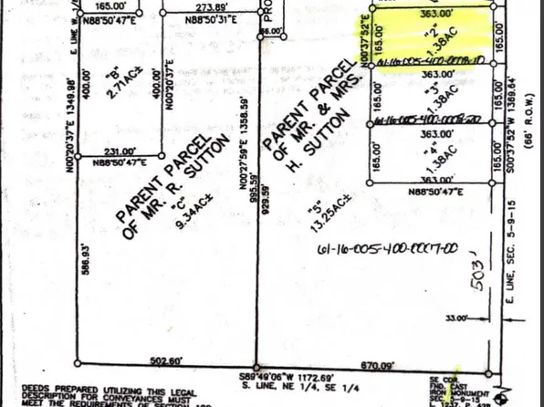 0 S Wolf Lake Rd, Fruitport, MI 49415