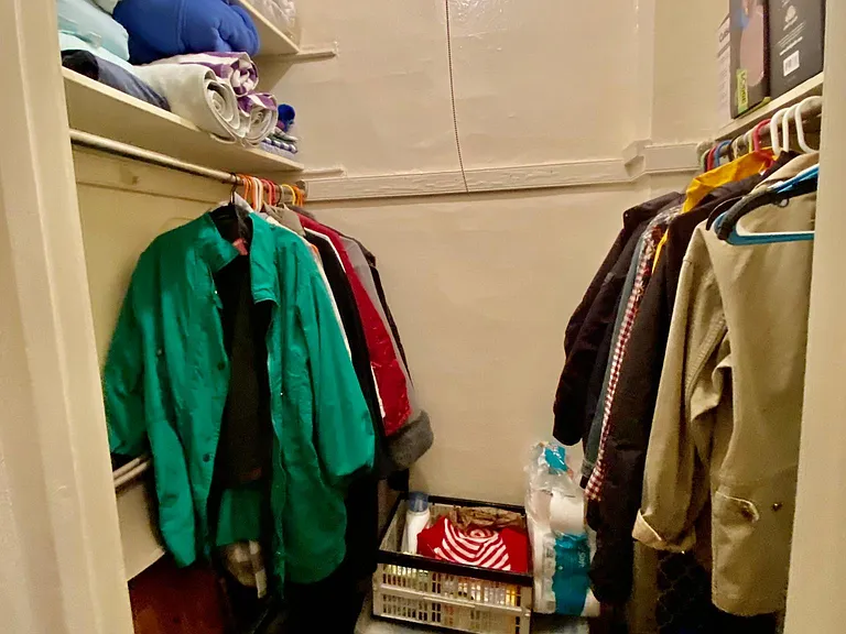 1 of 2 massive hallway closets