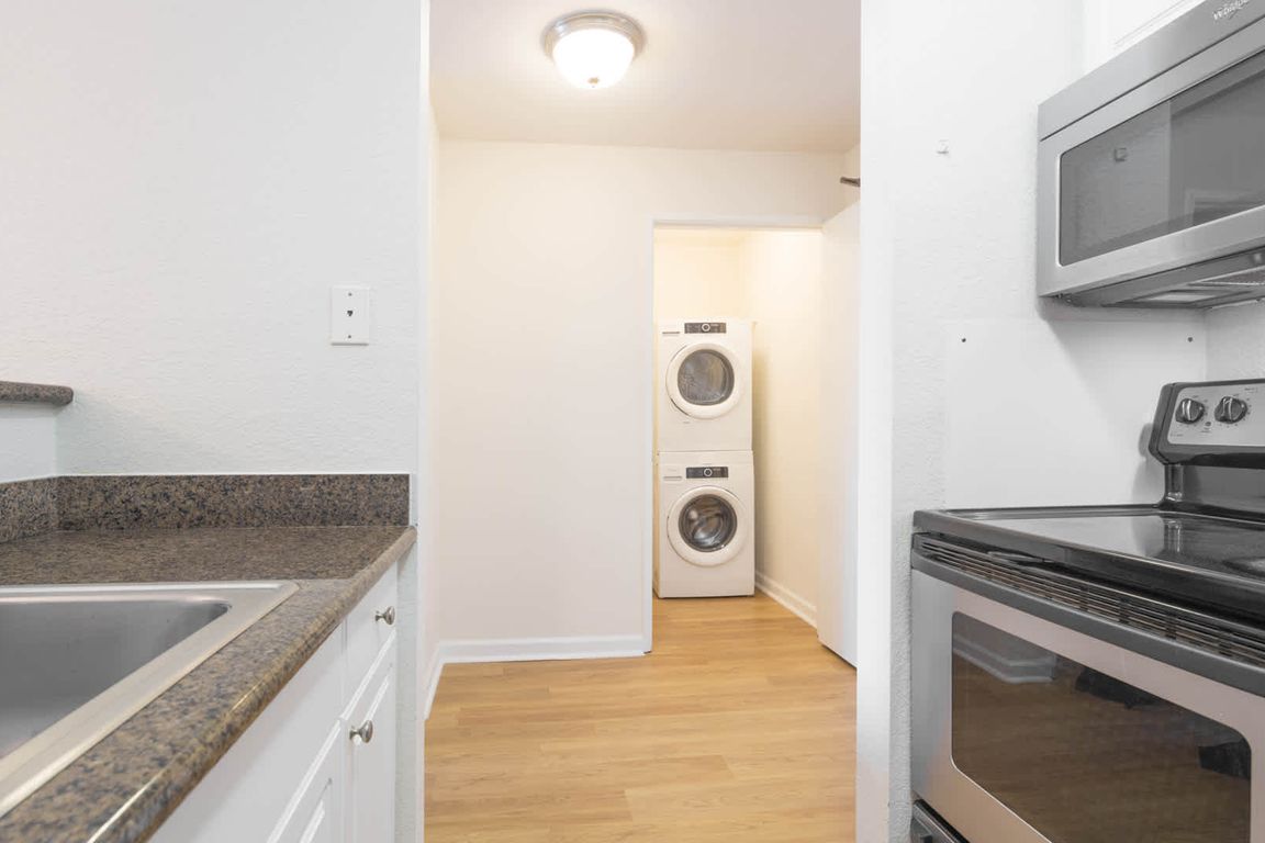 Kitchen and In-Home Washer and Dryer