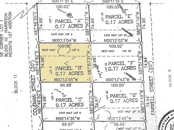 PARCEL Coleman St #B, Harrison, MI 48625