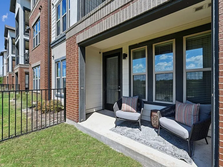 Private patio