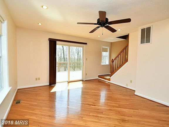 Family Room with Hardwood Floor