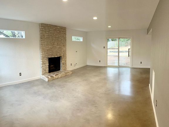 Lots of natural light in the living area.