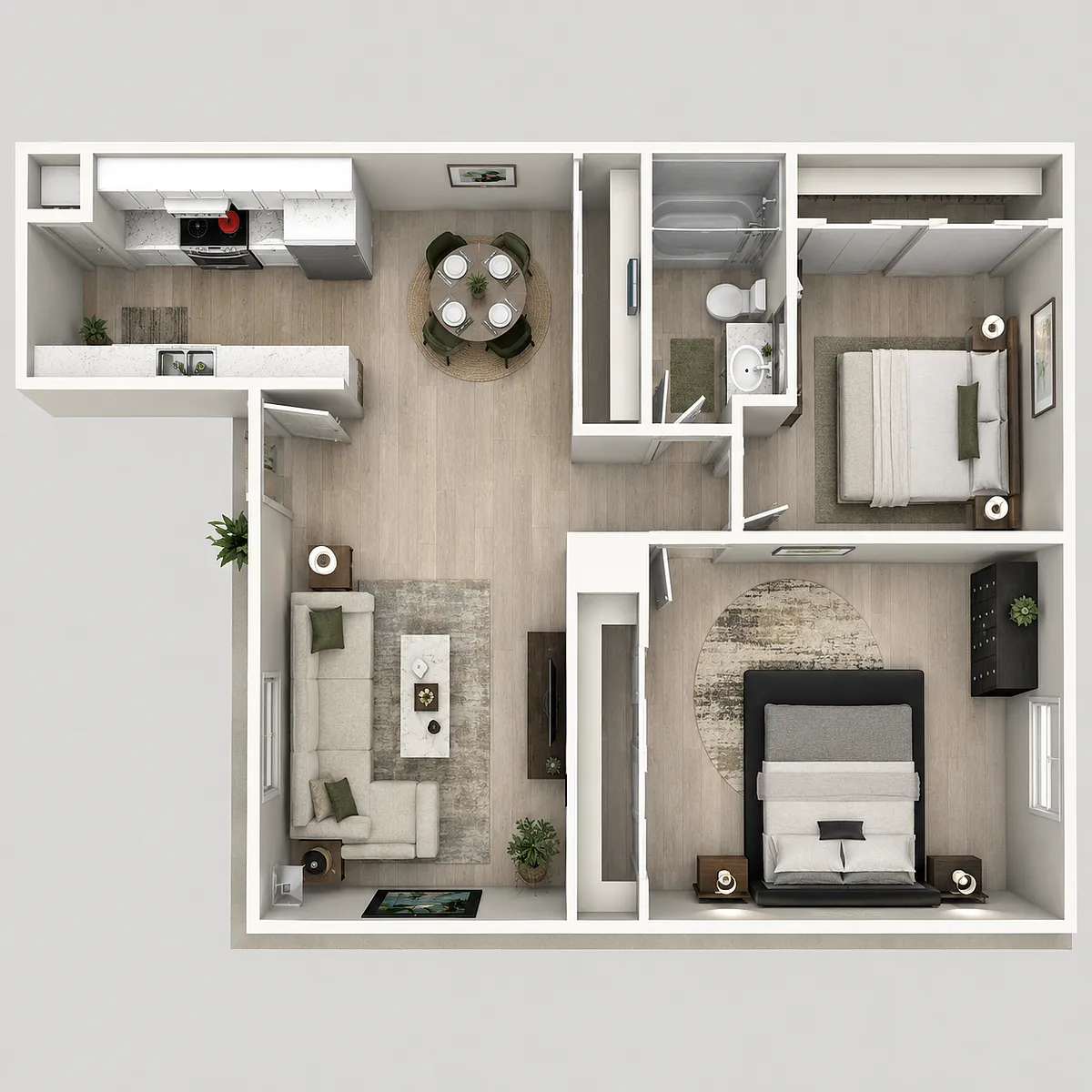 Floor plan B2