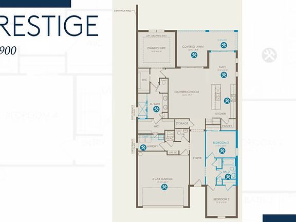 Prestige 03900 Floor Plan