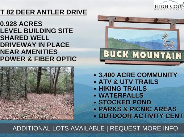 Lot 82 Deer Antler Drive, Purlear, NC 28665