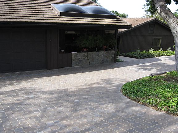 Skylights & Paver Drive