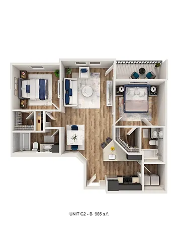Floor plan C2-B
