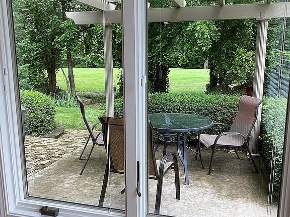View from sunroom