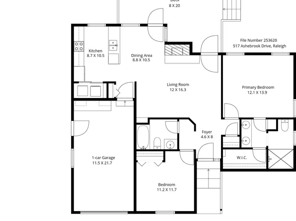 517 Ashebrook Dr, Raleigh, NC 27609