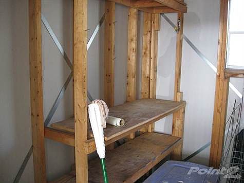 inside shed