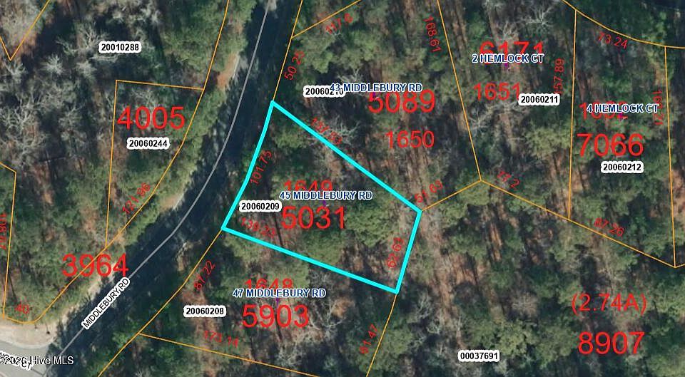 1st image of 45 Middlebury Road LOT 1649