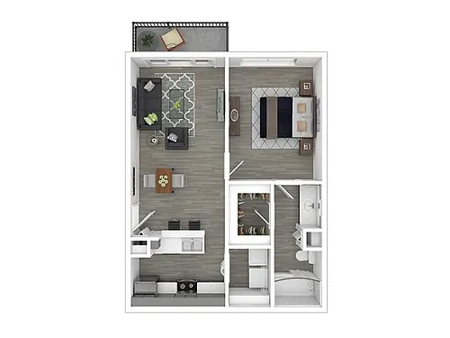 Floor plan A1-R