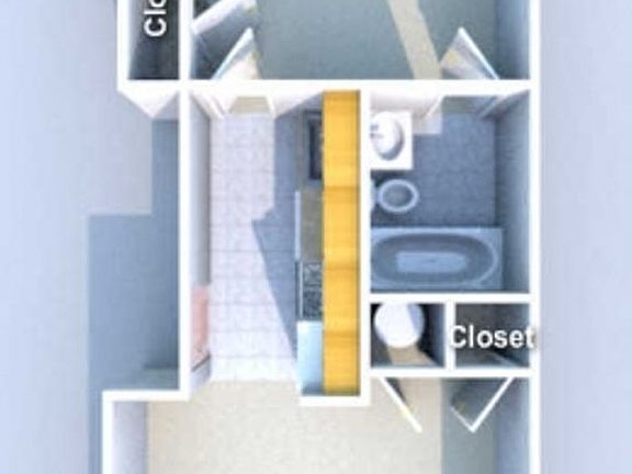 3rd image of 208 South St #1B-1Ba-451Sqft