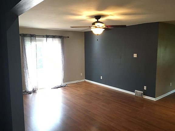 Living room with deck access