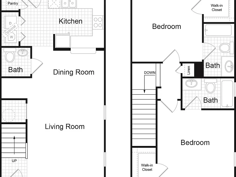 The Pointe At New Town - Colonial - 2.5 Beds - 2.5 Baths - 1152 Sq. ft.