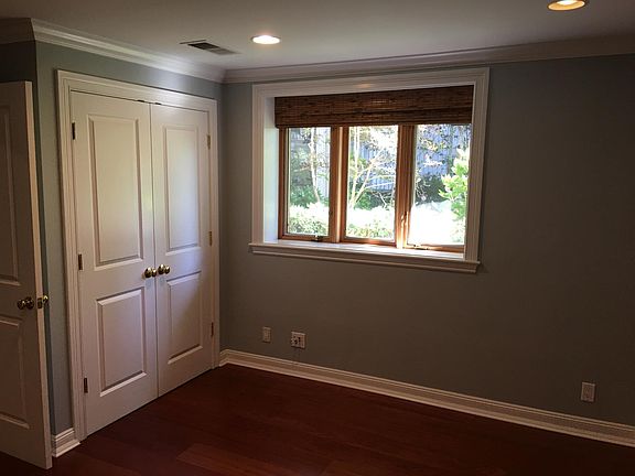 closet one in bedroom with garden outlook