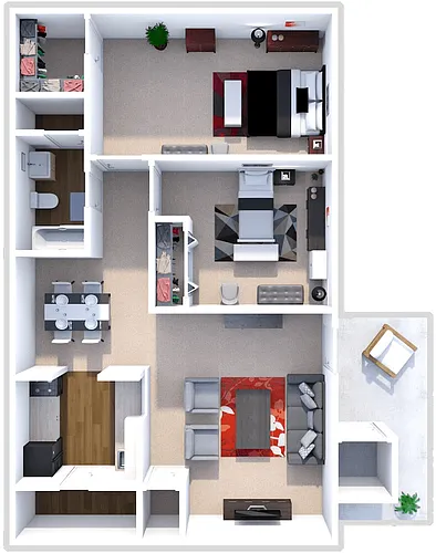 Floor plan Harrington