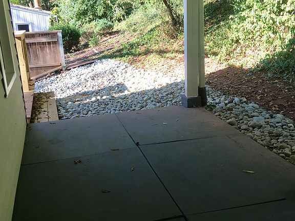 Rear covered patio