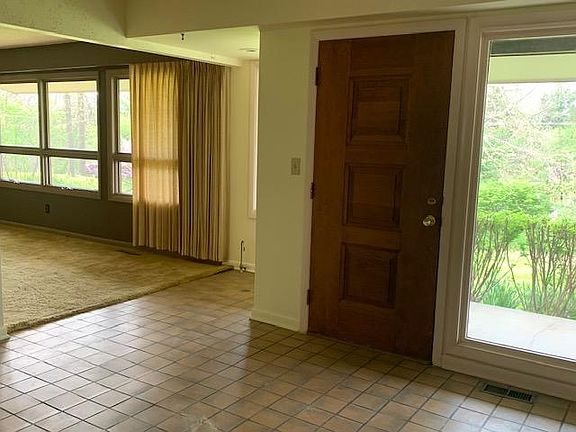 Entry foyer into living area
