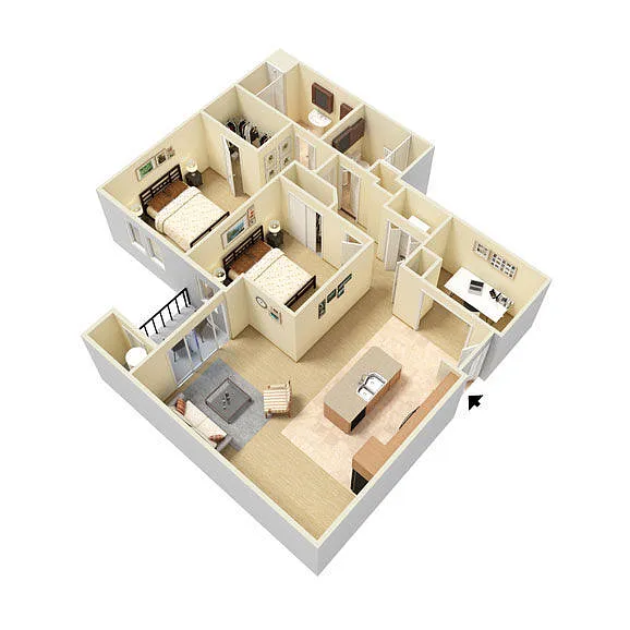 Floor plan B4