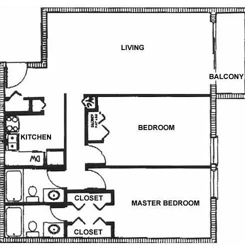 Floor plan E Model