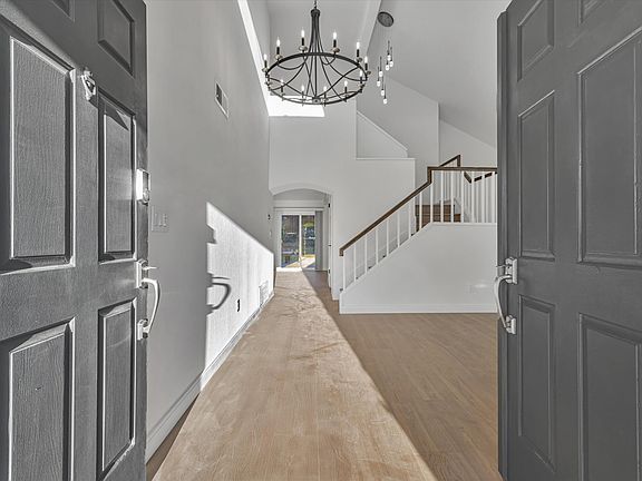 Main entrance ( photo took right after remodel, before cleaning )
