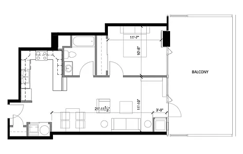 Floor plan Floor Plan E