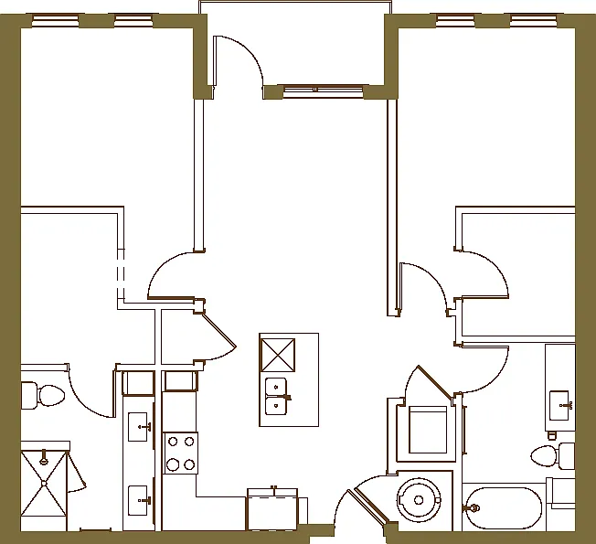 Floor plan 2A