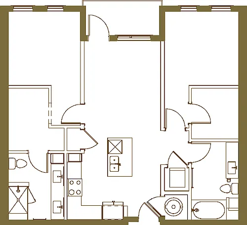 Floor plan 2A