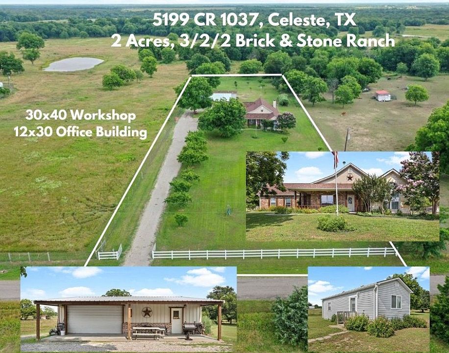 5199 County Road 1037, Celeste, TX 75423 Zillow